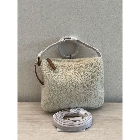 DKNY Women’s The Optimist Small Sherpa Bag Crossbody Purse - Picture 4 of 11